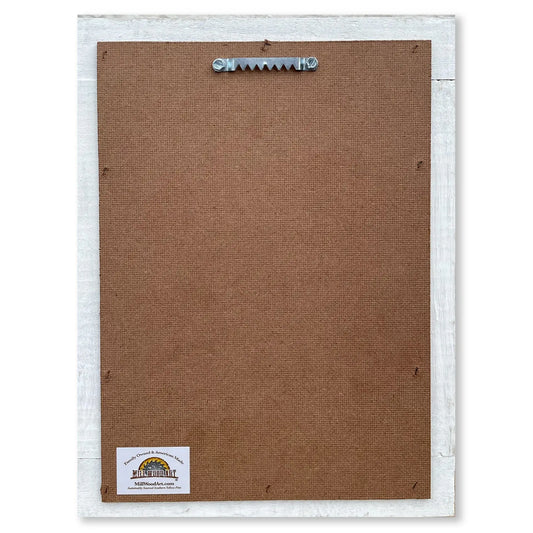 Cheers Santa! | Real Wood Framed Wall Art Print Carson's She Shed