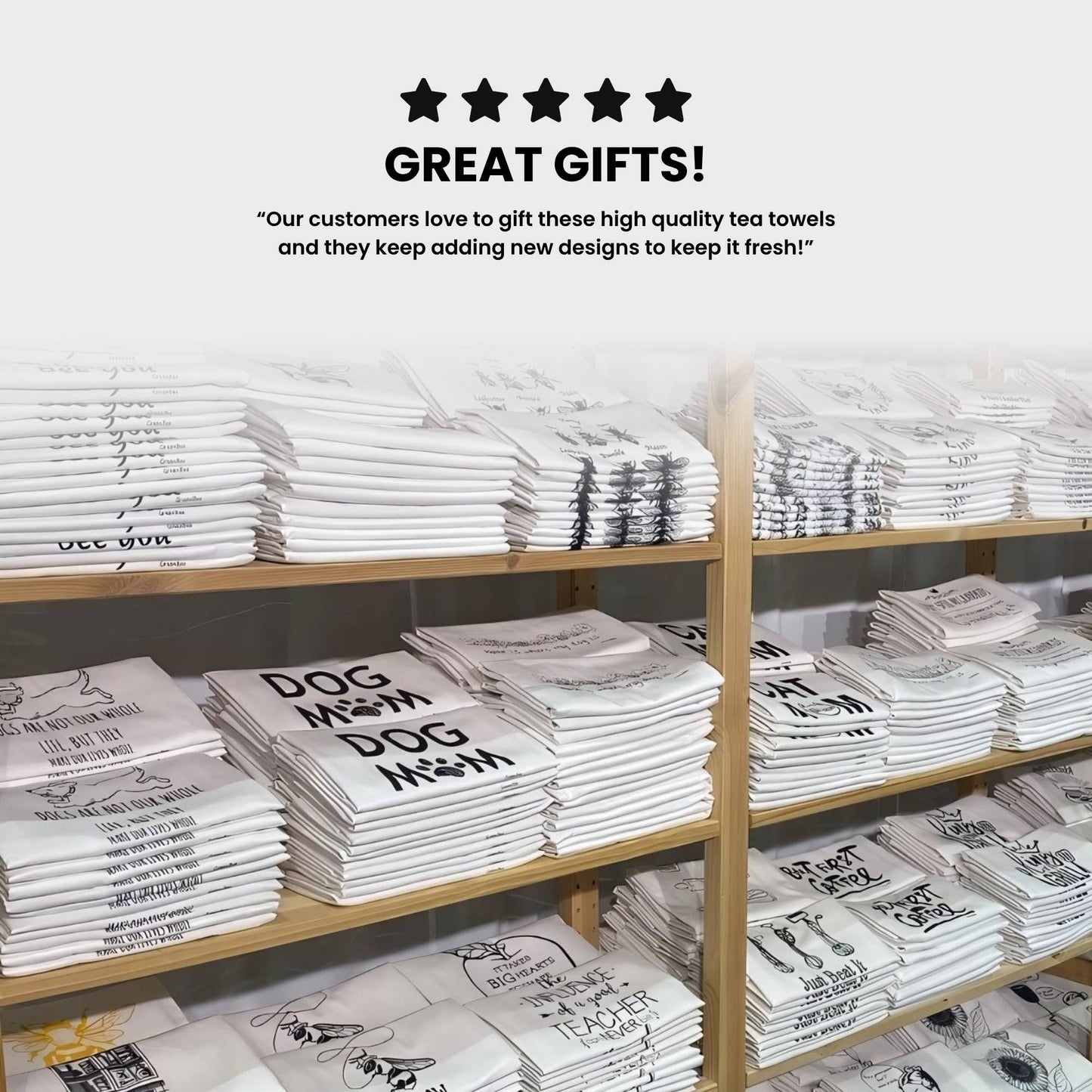 Short Life For One Dog Towel | Tea Towels | Pet Dish Towels