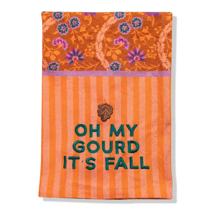 Oh My Gourd Dish Towel