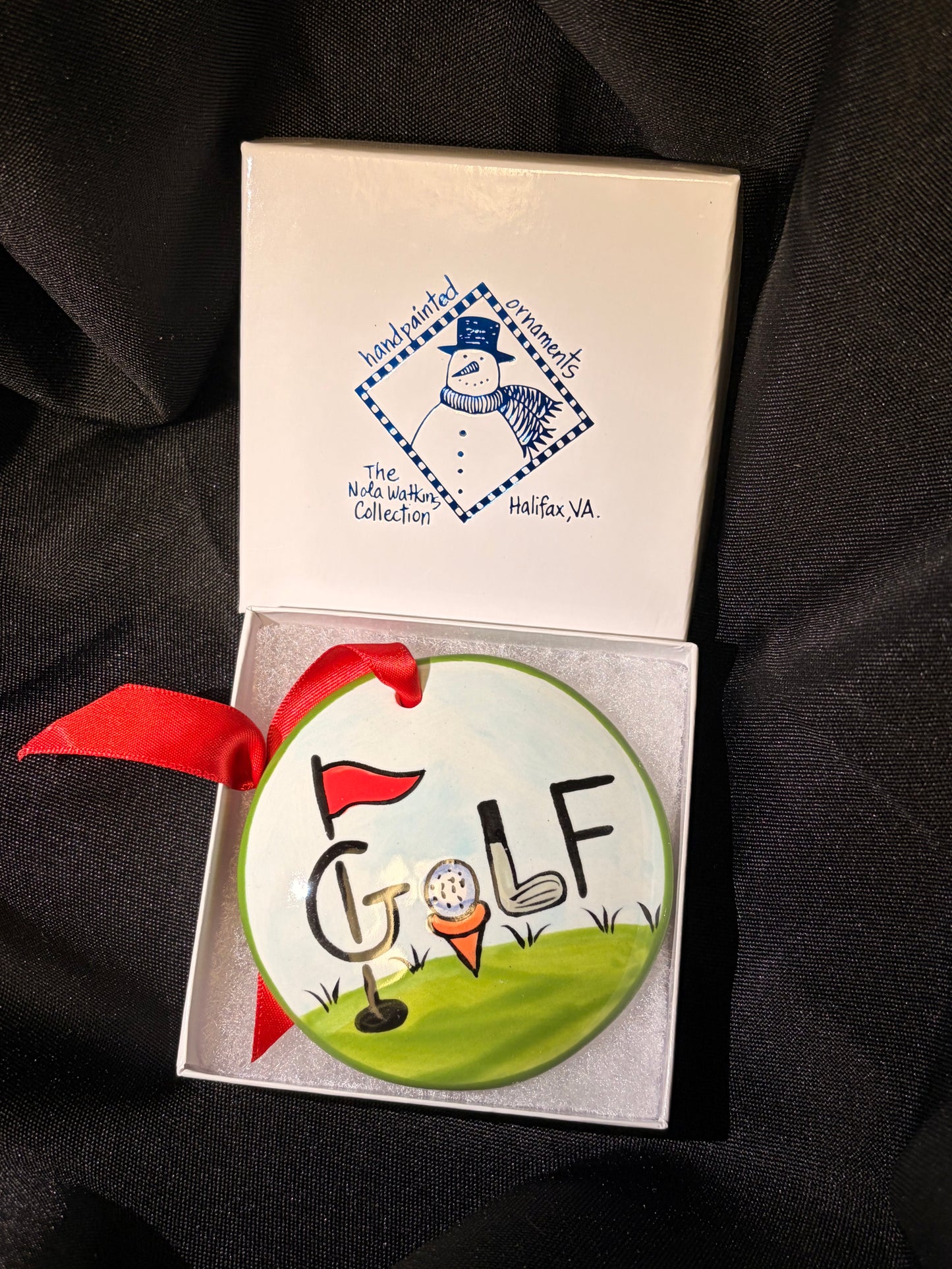 Nola Handpainted Christmas Ornaments