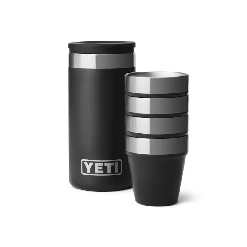 Yeti Shot Glasses With Carrying Case