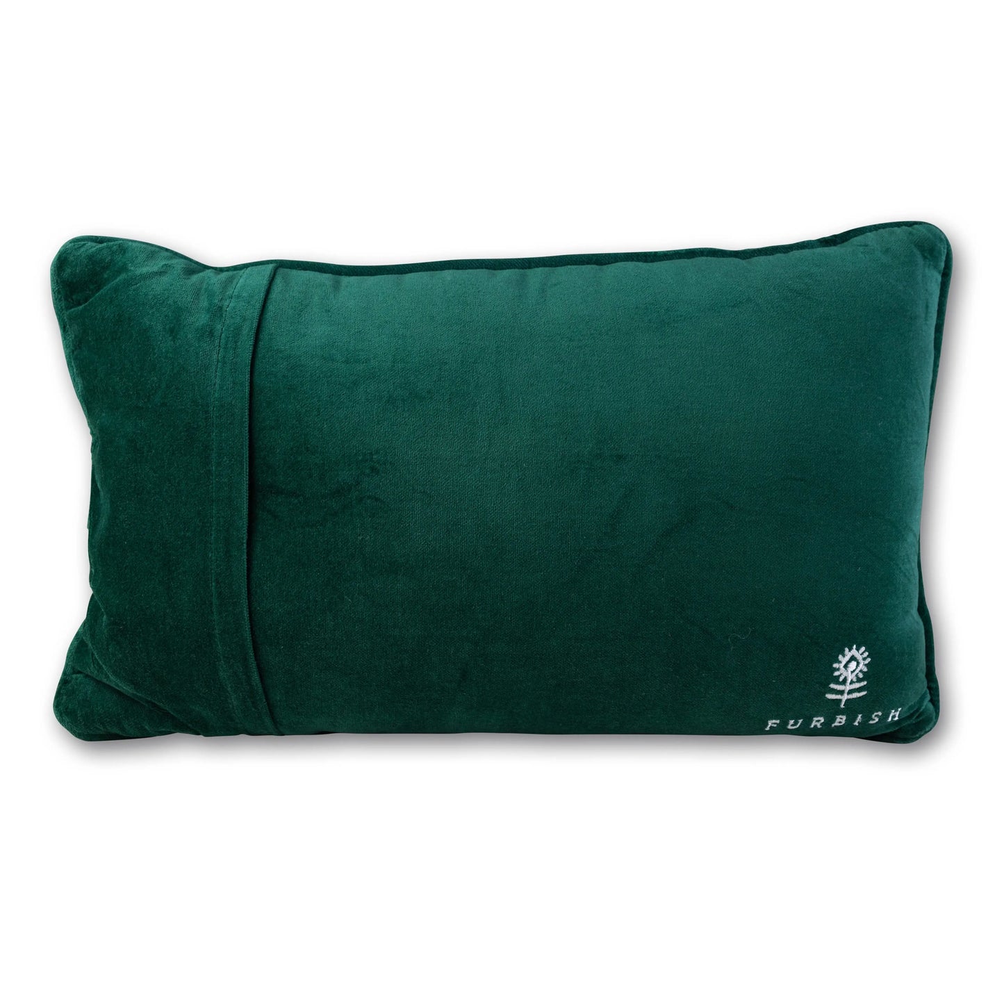 Caviar and Cash Needlepoint Pillow Furbish Studio