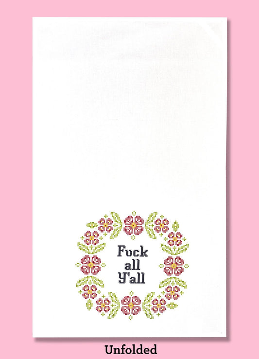 F All Y'all Dishtowel
