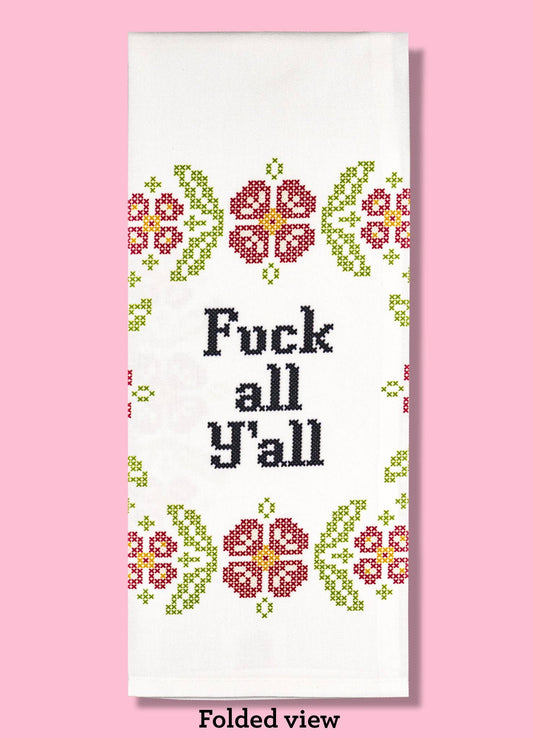 F All Y'all Dishtowel