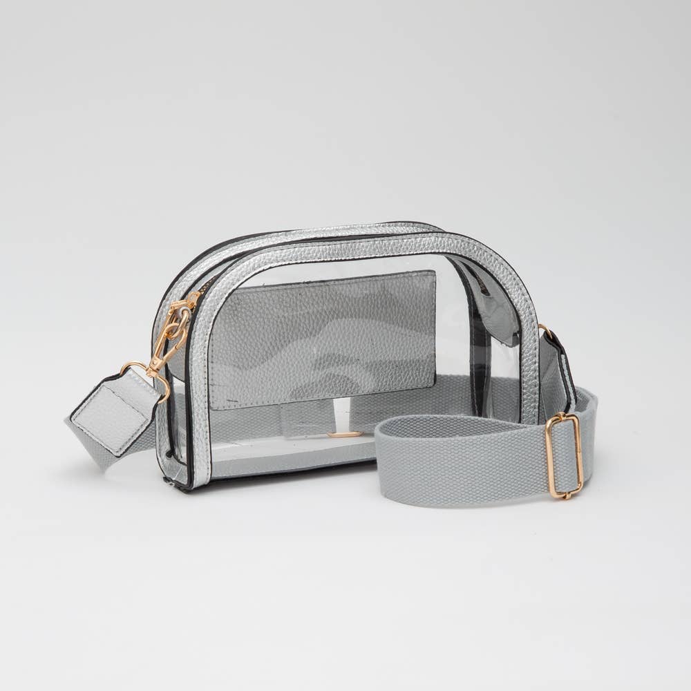 Game Day Stadium Clear Crossbody Bag
