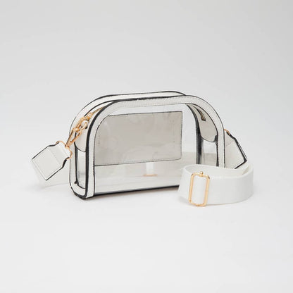 Game Day Stadium Clear Crossbody Bag