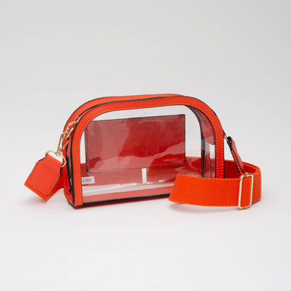 Game Day Stadium Clear Crossbody Bag