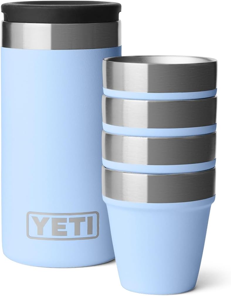 Yeti Shot Glasses With Carrying Case