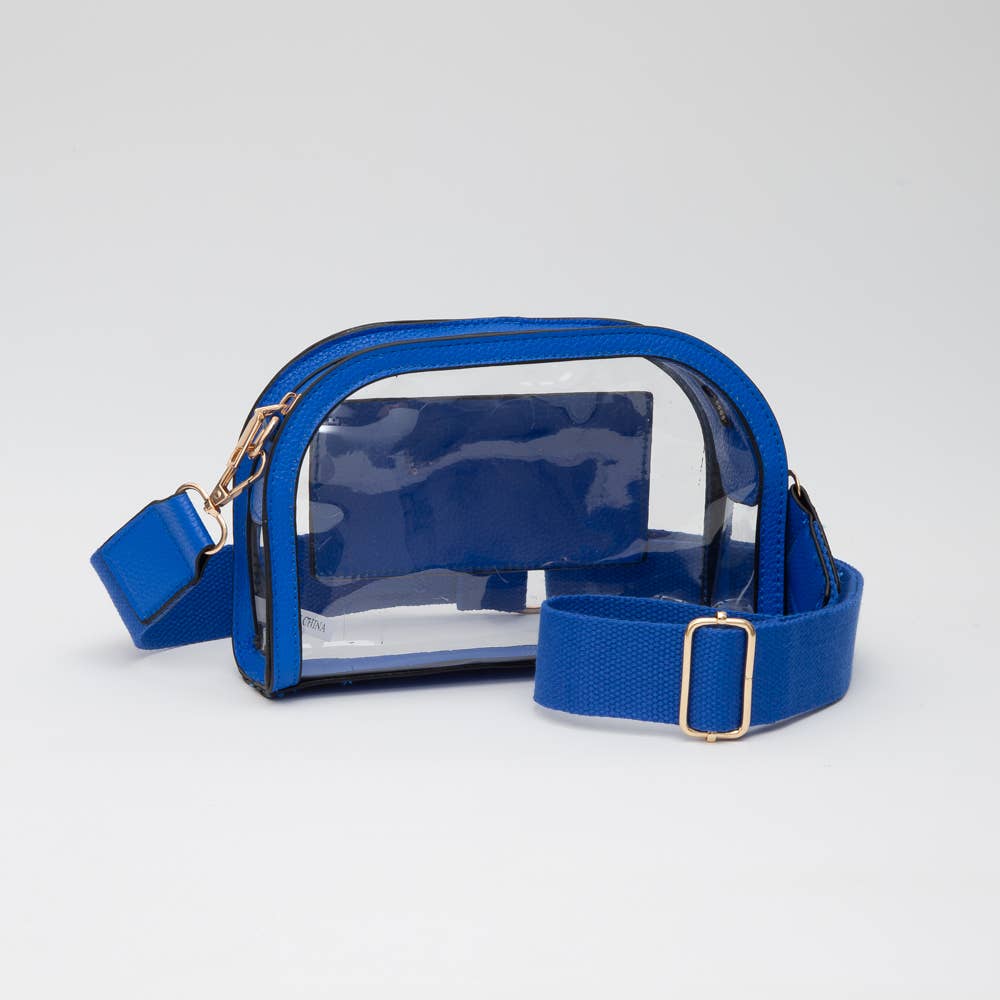 Game Day Stadium Clear Crossbody Bag