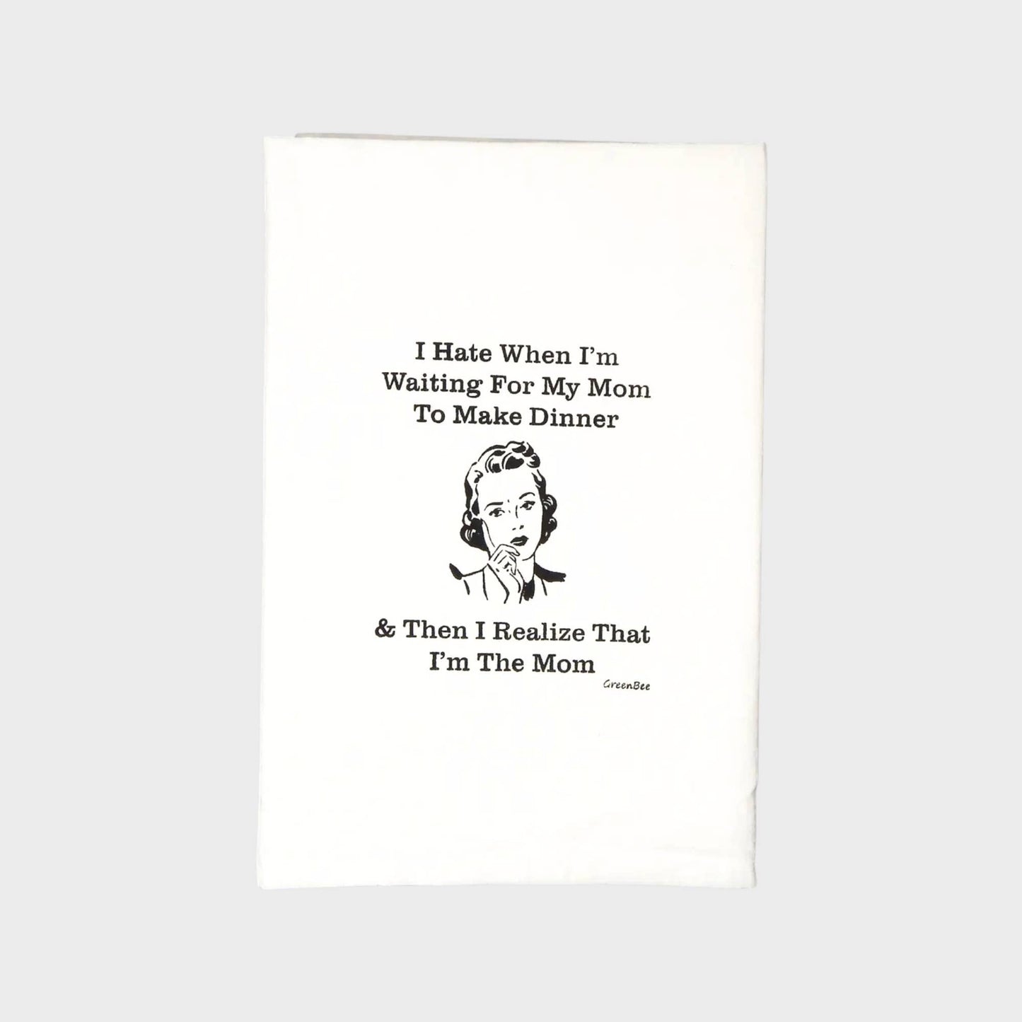 Mom Dinner Kitchen Towels | Tea Towels | Funny Dish Towels