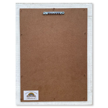 Cheers Santa! | Real Wood Framed Wall Art Print