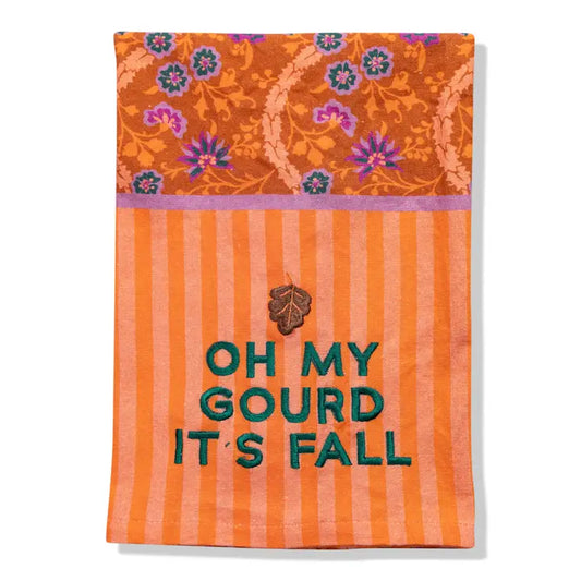 Oh My Gourd Dish Towel