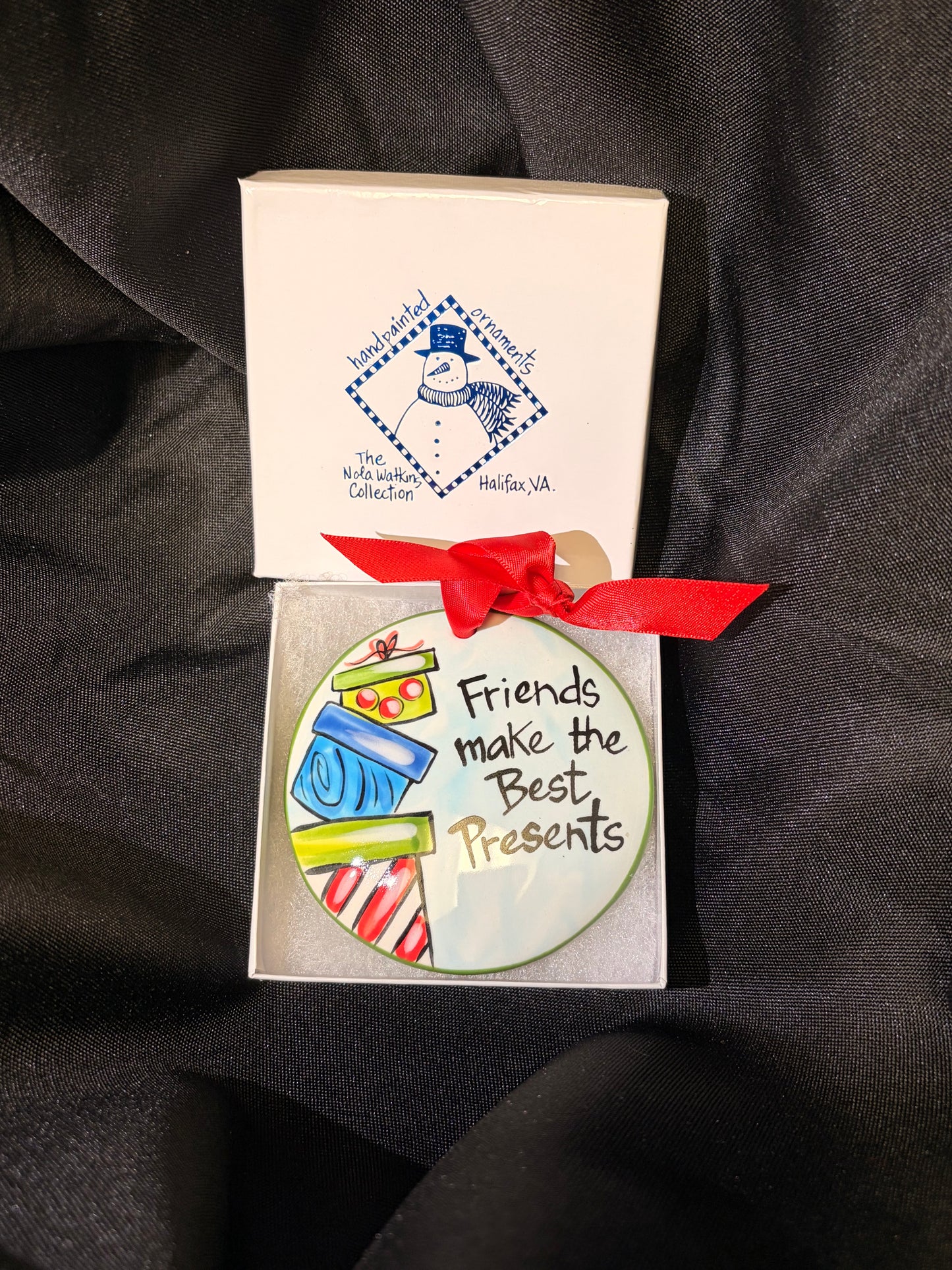 Nola Handpainted Christmas Ornaments