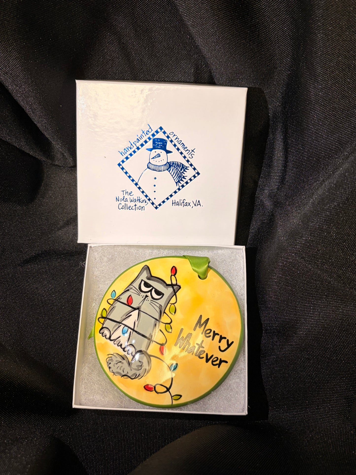 Nola Handpainted Christmas Ornaments