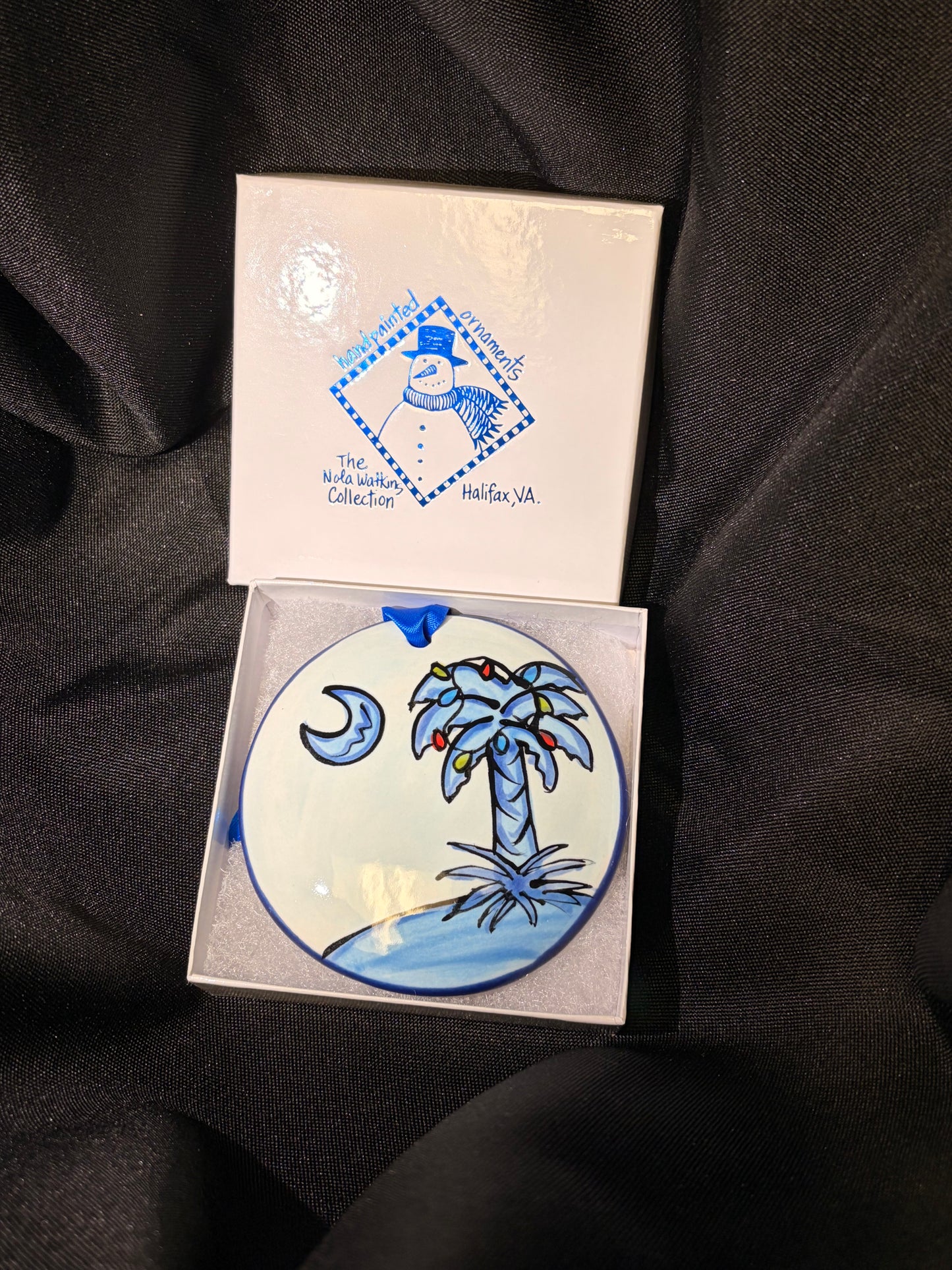 Nola Handpainted Christmas Ornaments