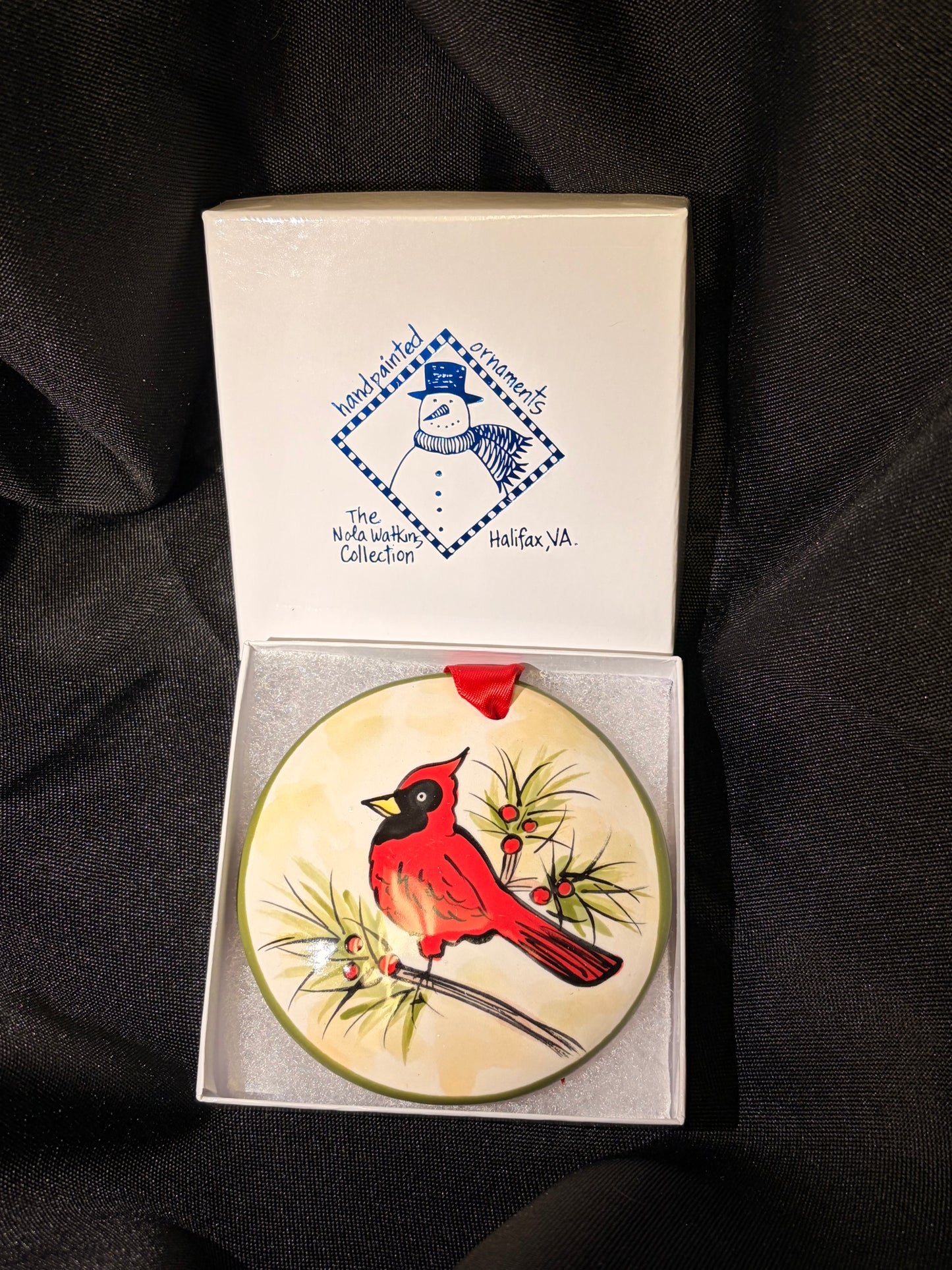 Nola Handpainted Christmas Ornaments