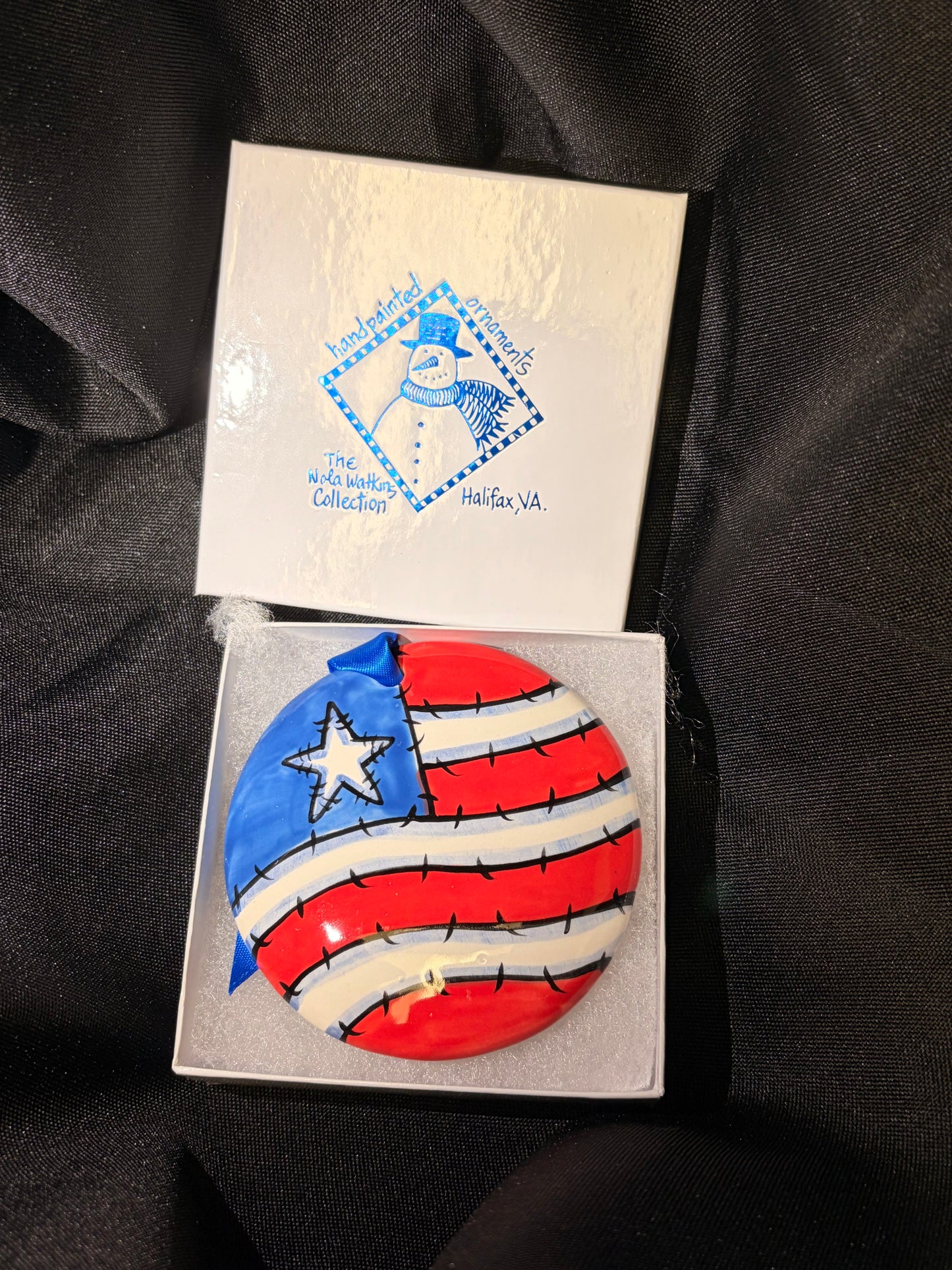 Nola Handpainted Christmas Ornaments