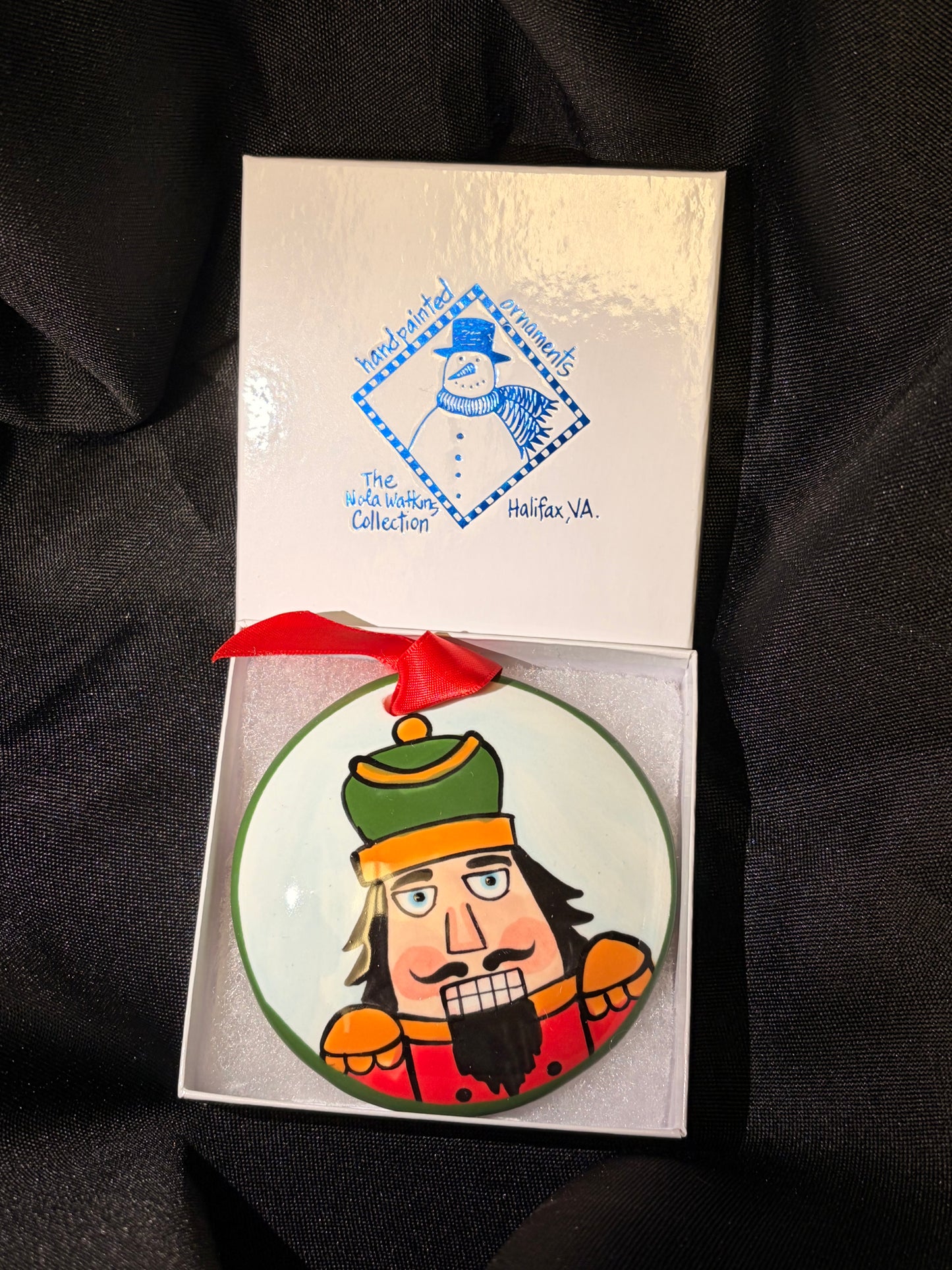 Nola Handpainted Christmas Ornaments