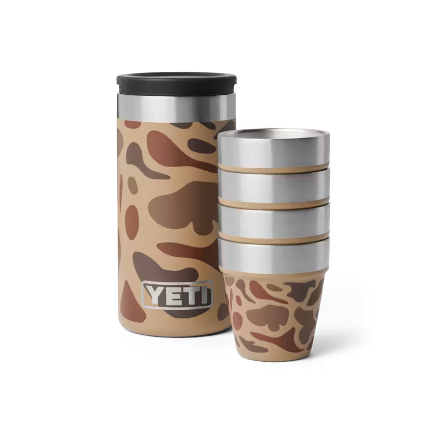 Yeti Shot Glasses With Carrying Case