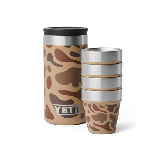 Yeti Shot Glasses With Carrying Case