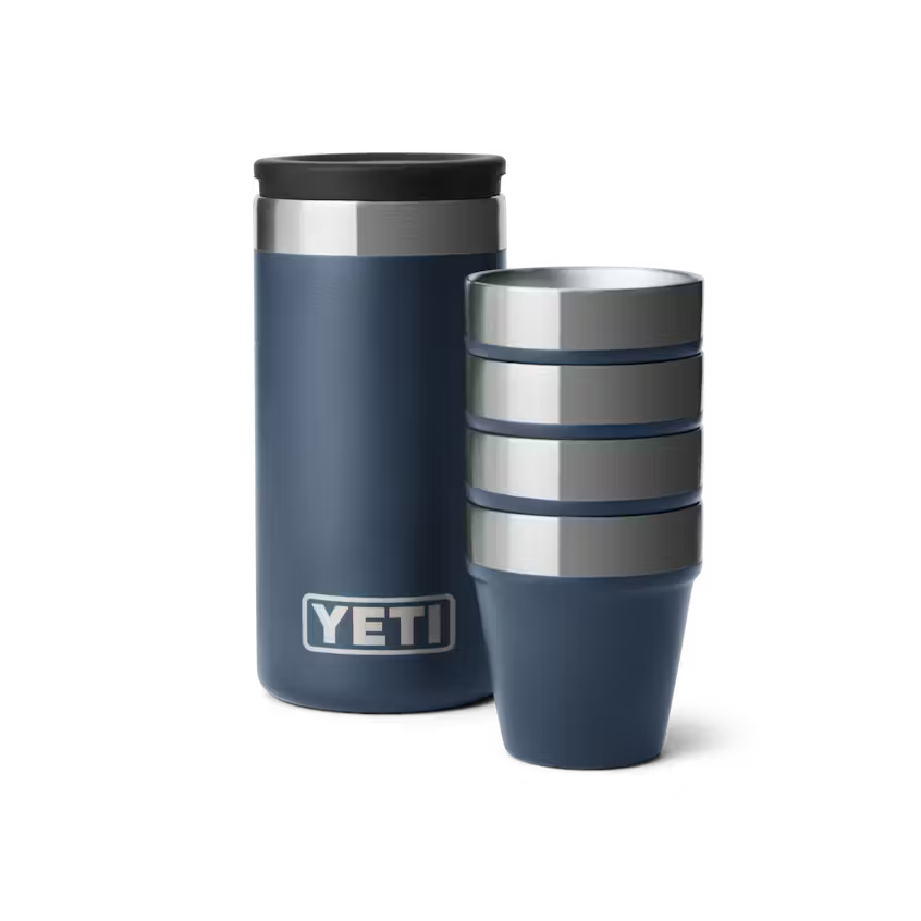 Yeti Shot Glasses With Carrying Case