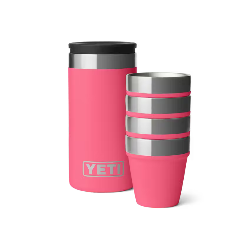 Yeti Shot Glasses With Carrying Case