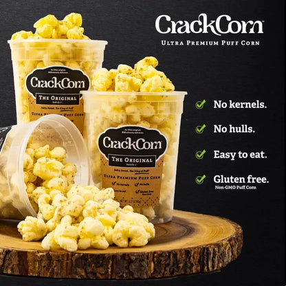 Crack Corn / Puffy Pop -  Birthday Cake - No Hulls! (4 oz)