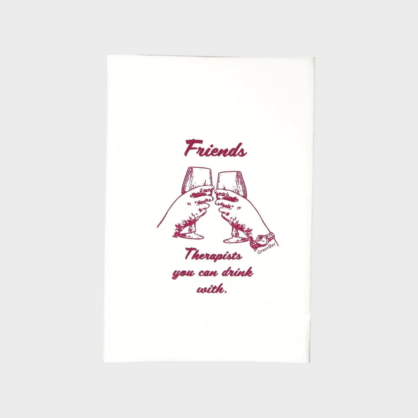 Friend Therapist Dish Towel | Tea Towels | Kitchen Towels