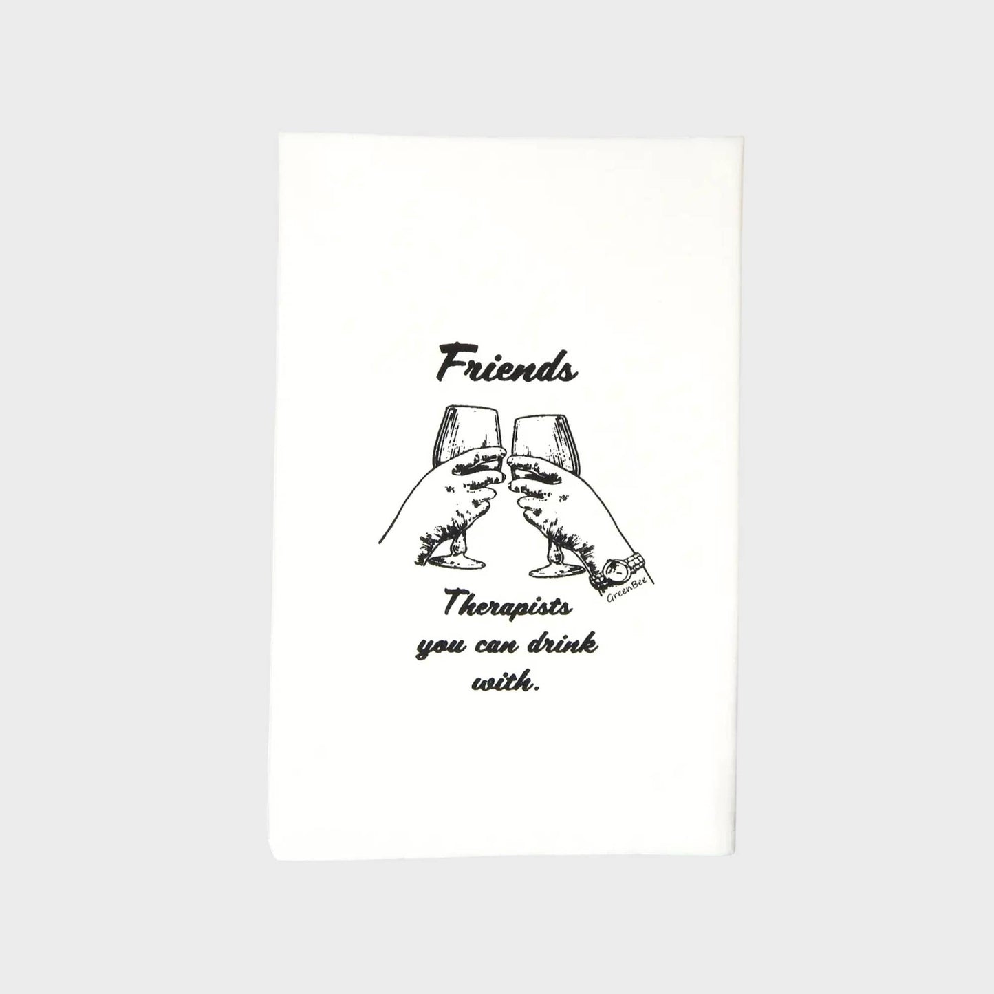 Friend Therapist Dish Towel | Tea Towels | Kitchen Towels
