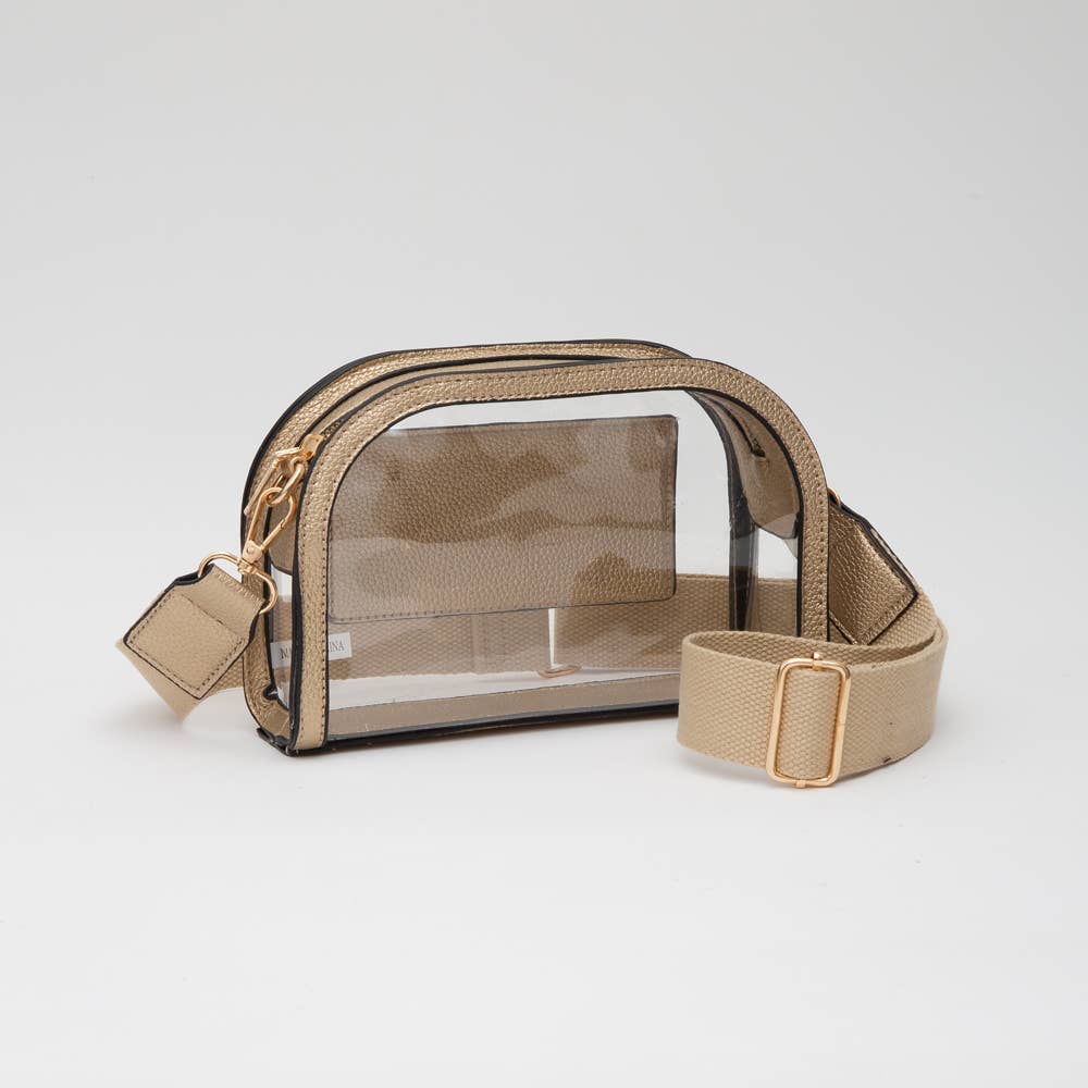 Game Day Stadium Clear Crossbody Bag