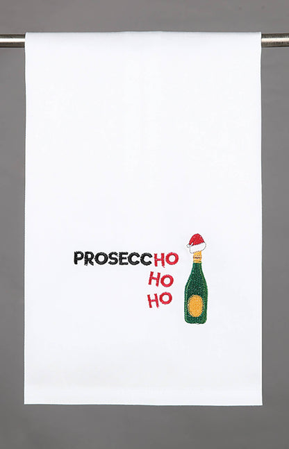 Prosecc Ho Ho Ho Kitchen Towel - Christmas