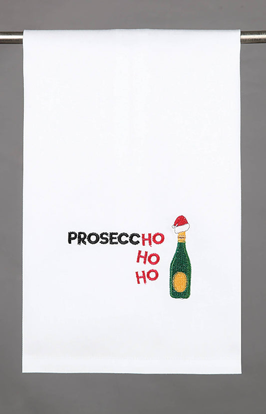 Prosecc Ho Ho Ho Kitchen Towel - Christmas